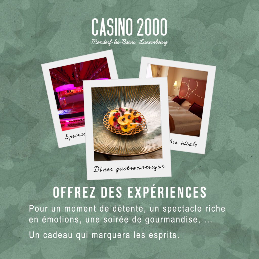 Image représentant Offrir l’exception : les coffrets cadeaux du CASINO 2000