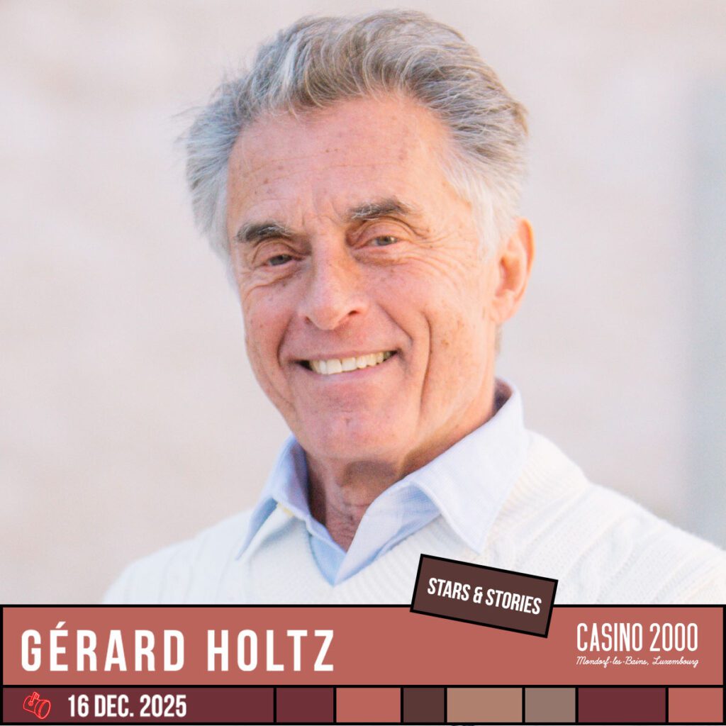 Bild, das darstellt Stars & Stories mit Gérard Holtz – Das Angebot 1 = 2 startet