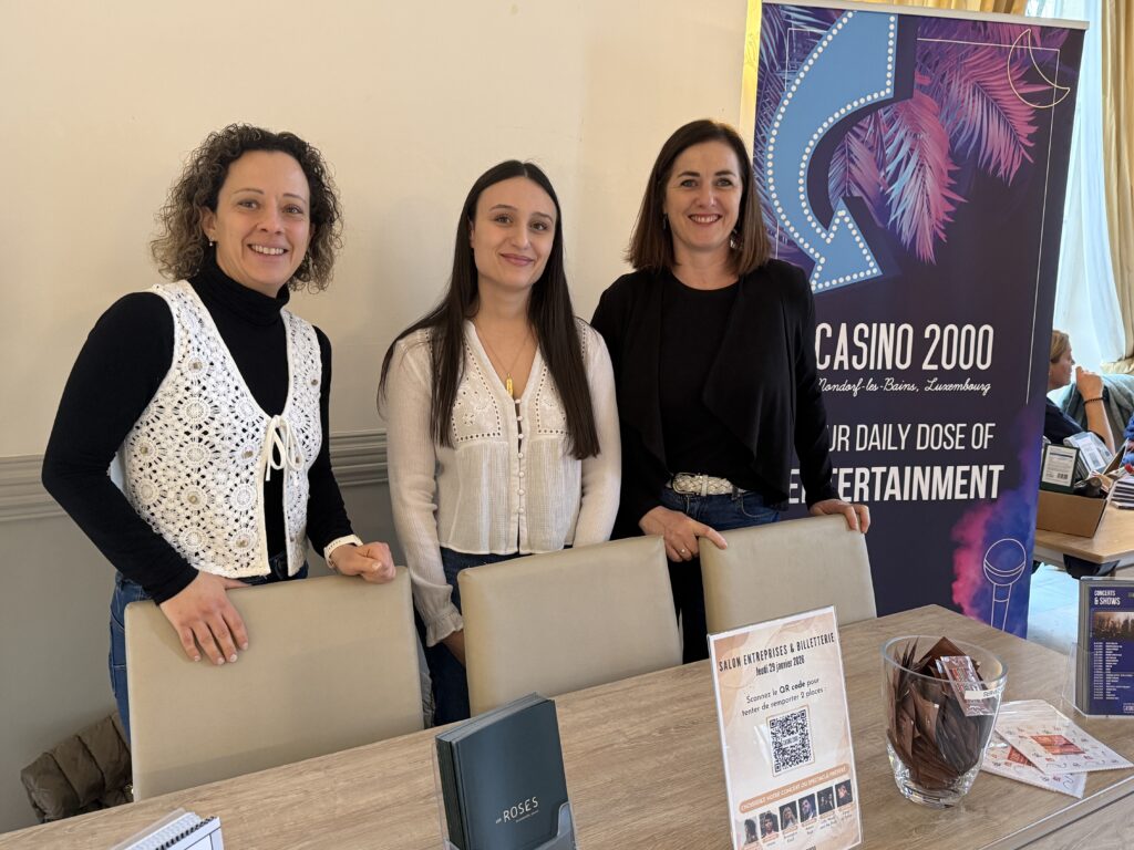 Bild, das darstellt CASINO 2000 auf der Messe „Entreprises & Billetterie” in der Domaine Thermal