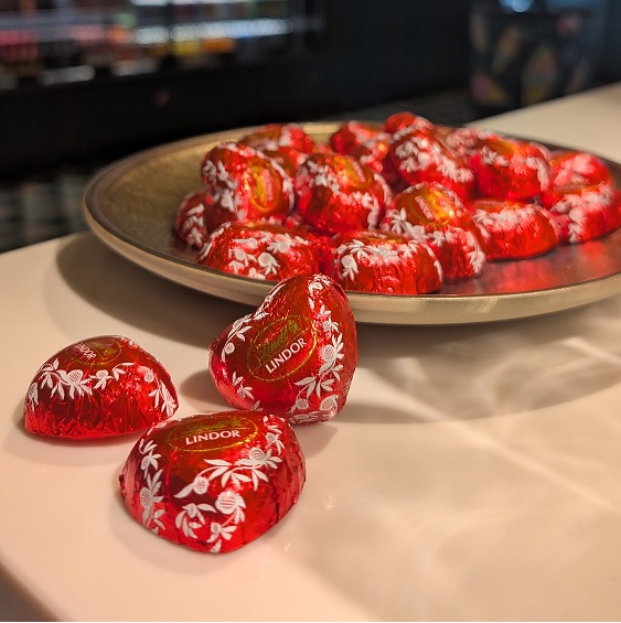 Dégustation de Chocolat Lindt