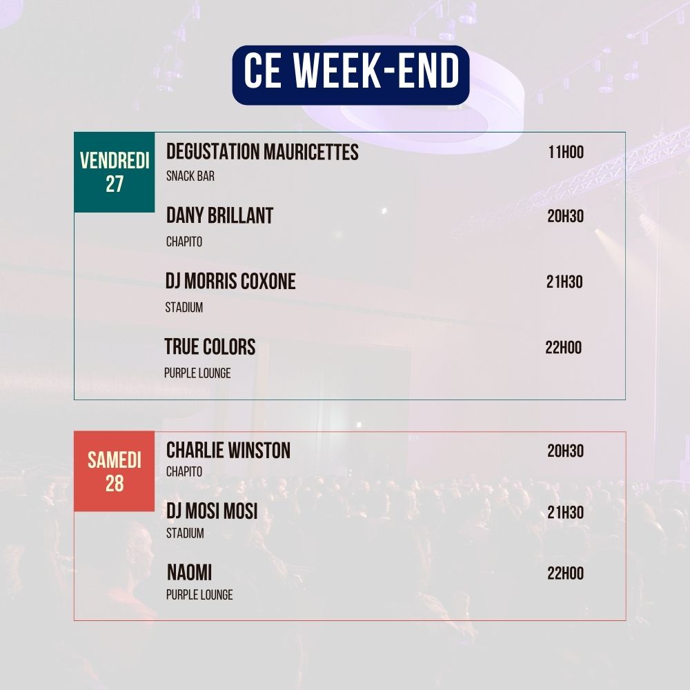 Programme du Week-end