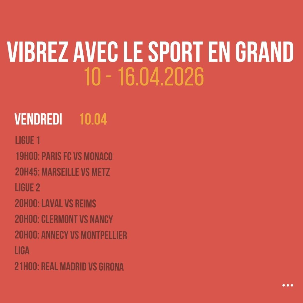 Erleben Sie Sport im großen Stil