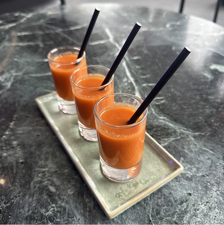 Dégustation de Gaspacho