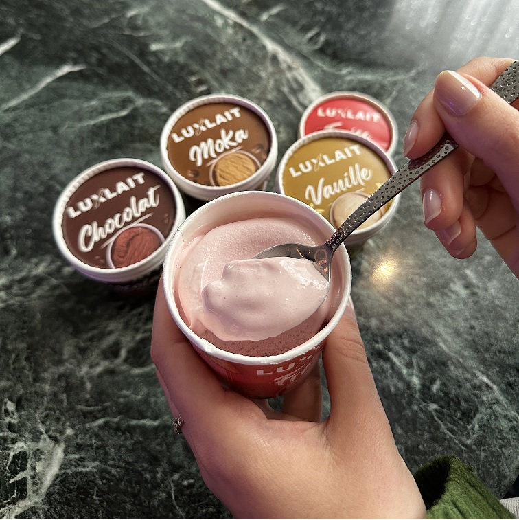 Ice cream tasting