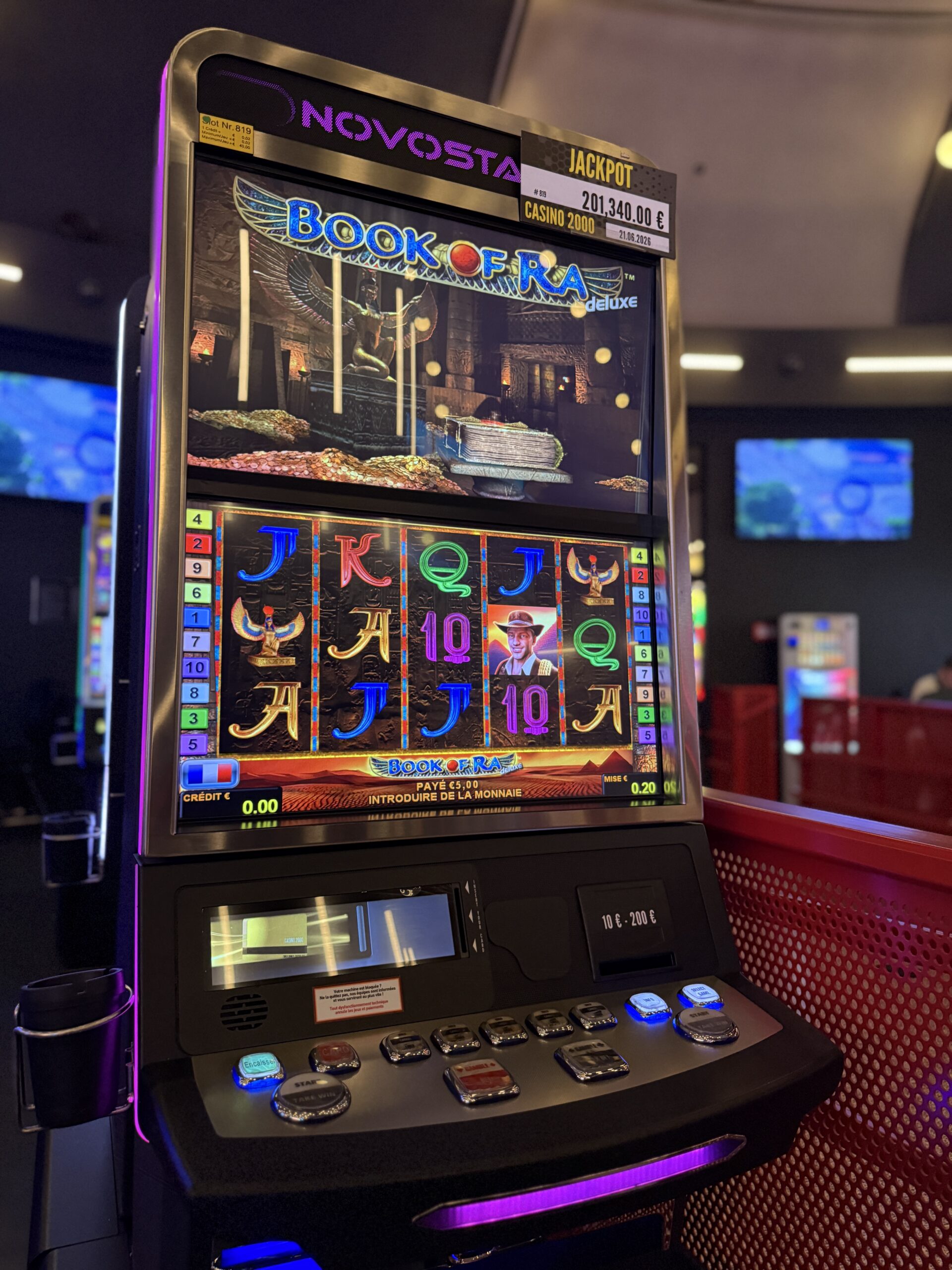 background machine casino